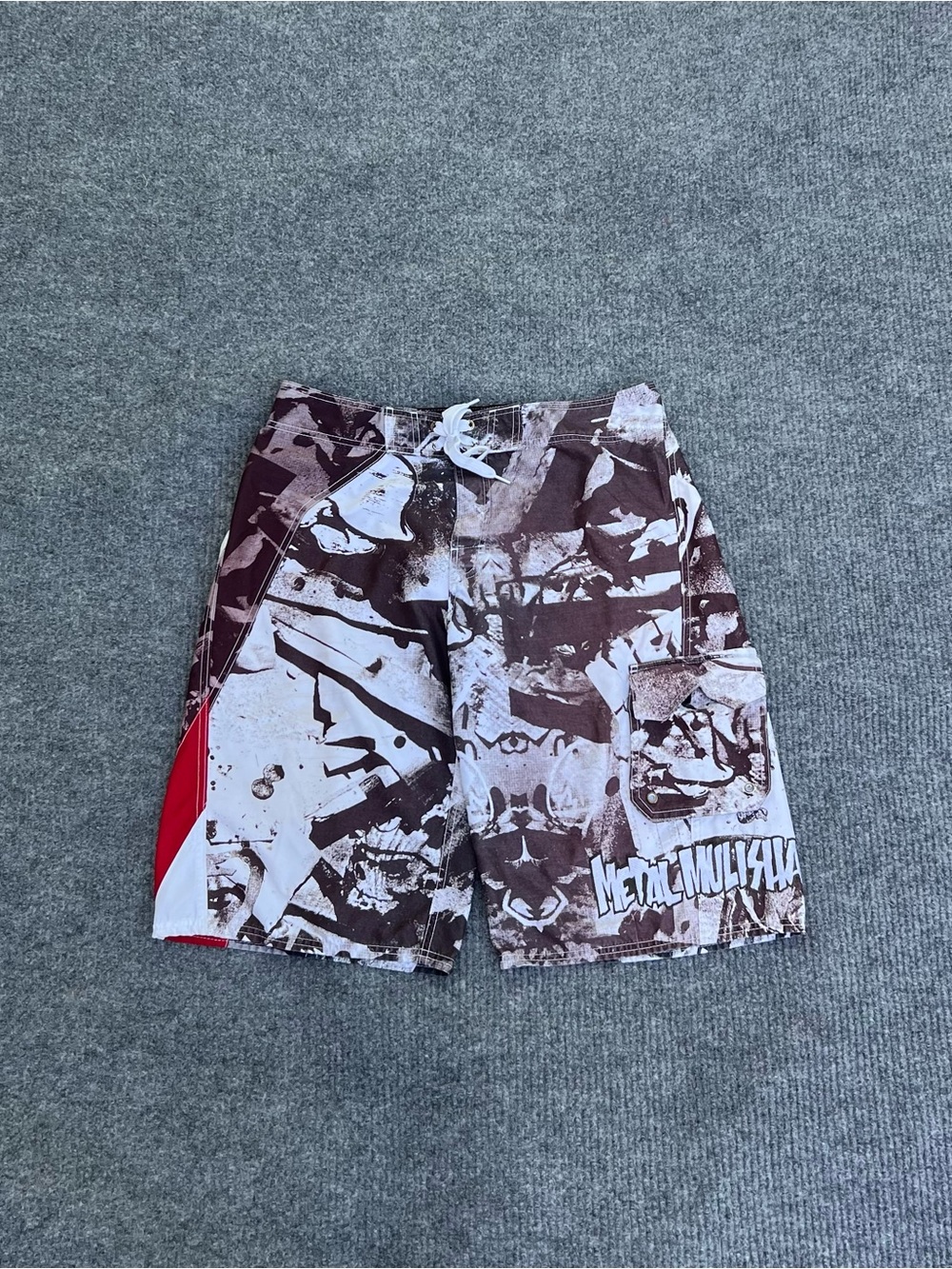 Vintage Metal Mulisha Board Shorts